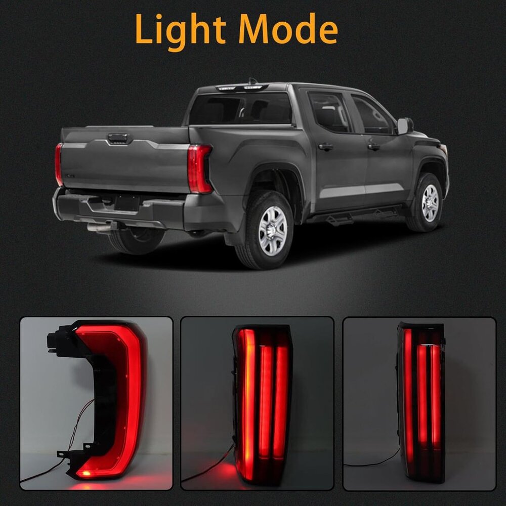 New LED Tail Light Assembly for 2022, 2023 or 2024 Toyota Tundra Right Rear lamp